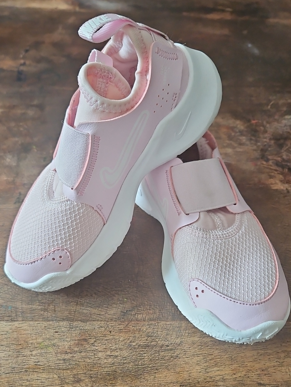 Nike Kids Slip-On Athletic Shoes - Pink Sz12
